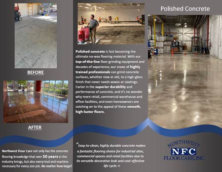 The Polished Concrete Floors Brochure