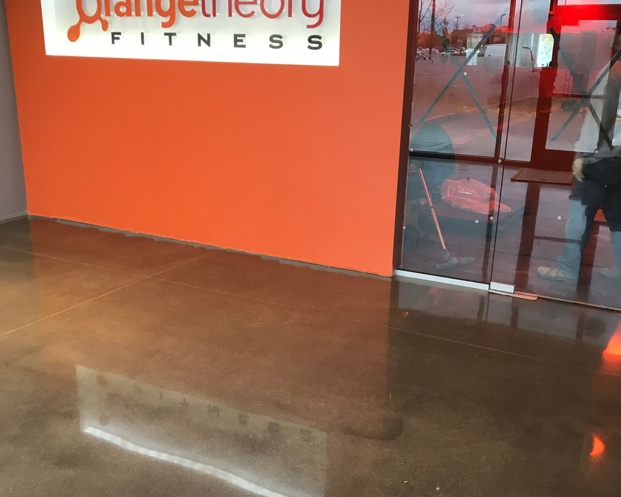 Orange Theory Fitness Polished Concrete Floors