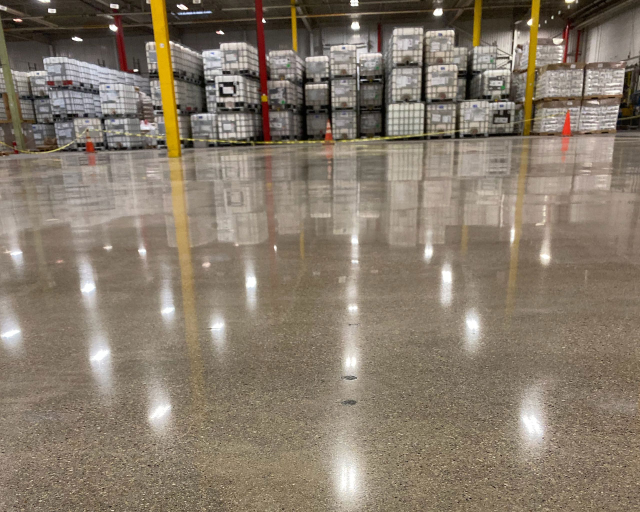 Warehouse Polished Concrete